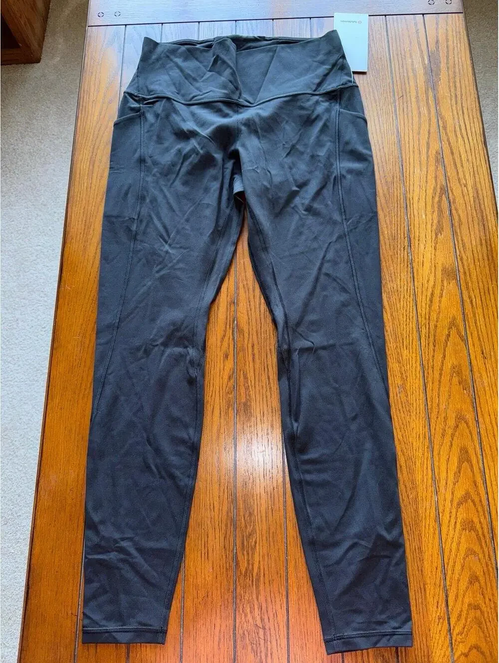 Lululemon Align With Pockets High Rise 28” Black Size 12 NWT